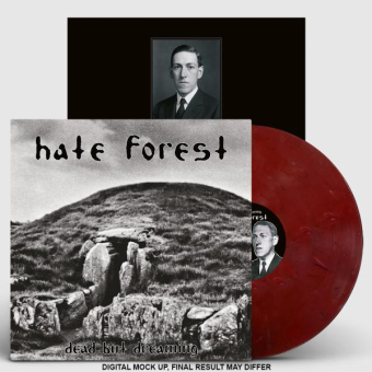 HATE FOREST Dead But Dreaming LP RED (Extended Edition) , PRE-ORDER [VINYL 12"]
